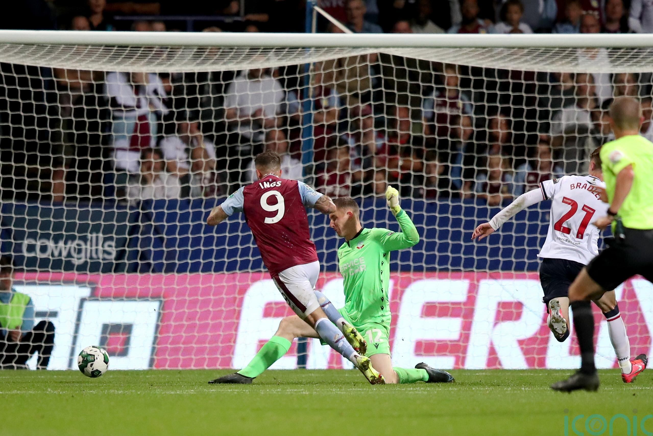 Danny Ings marcó para los leones de Gerard.