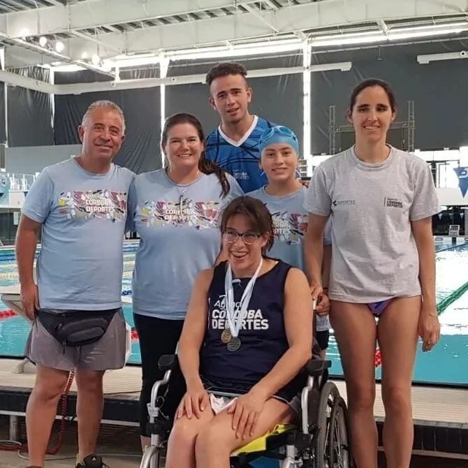 Elizabeth Noriega Natación Adaptada Arroyito