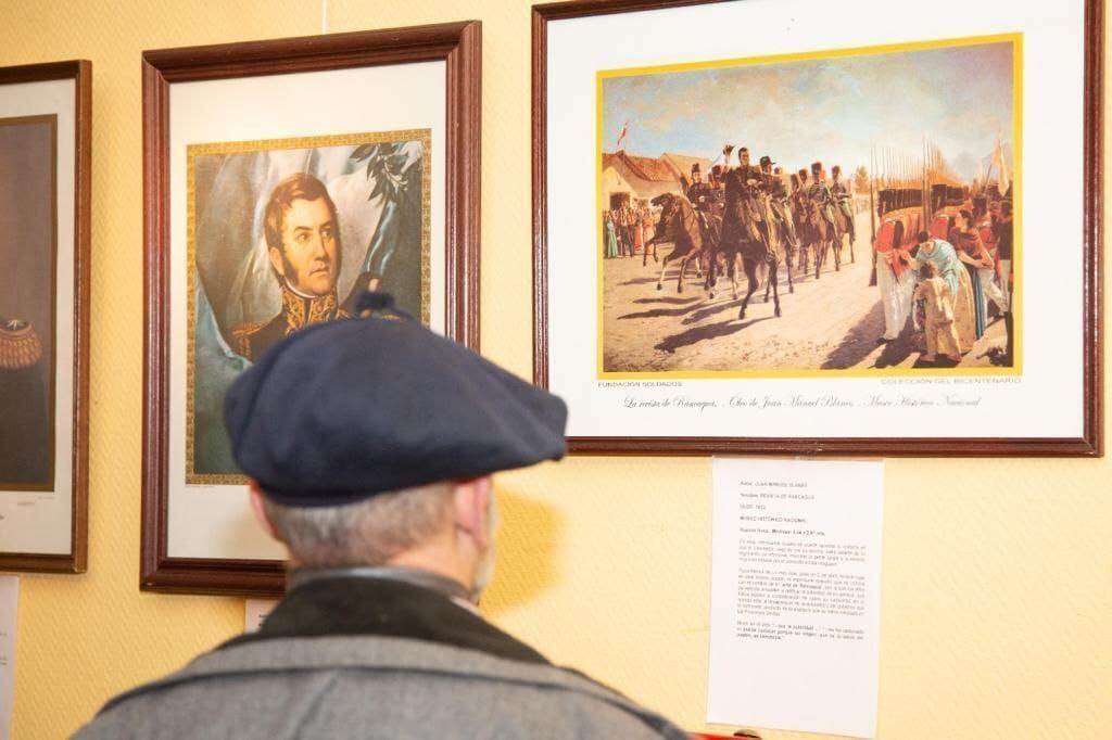 Ushuaia: muestra del General San Martín en la casa Beban