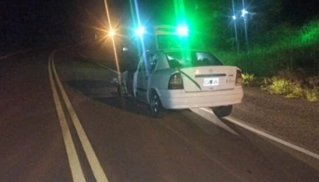 Choque, muerte y fuga en Campiñas de Américo: un motociclista fallecido.