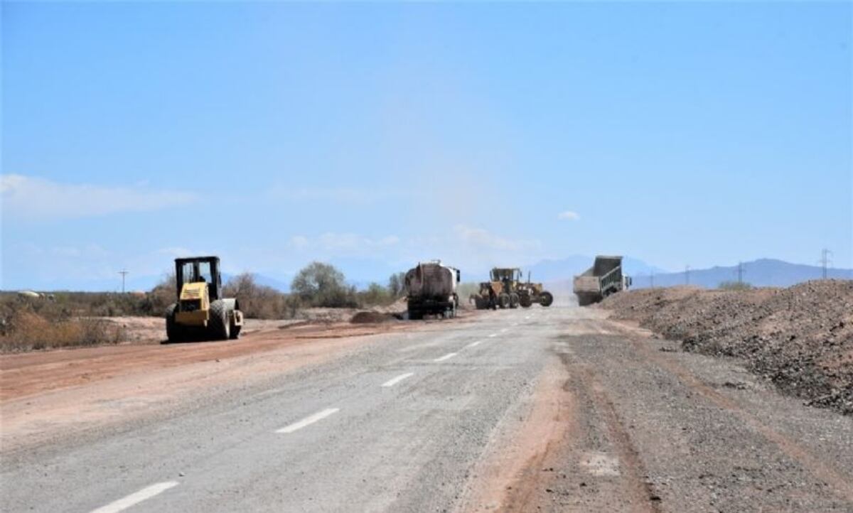 Comenzaron las obras para reparar la ruta 40 a Jáchal