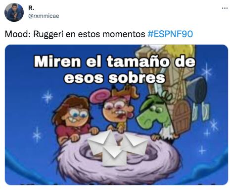 Los memes del enojo de Oscar Ruggeri.