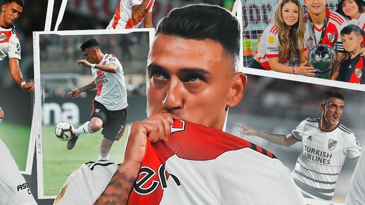 Matías Suárez se despidió de River: “Orgulloso de haber vestido esta camiseta”