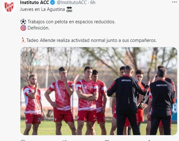 Dos de los tres refuerzos que llegaron estarían a disposición este domingo.