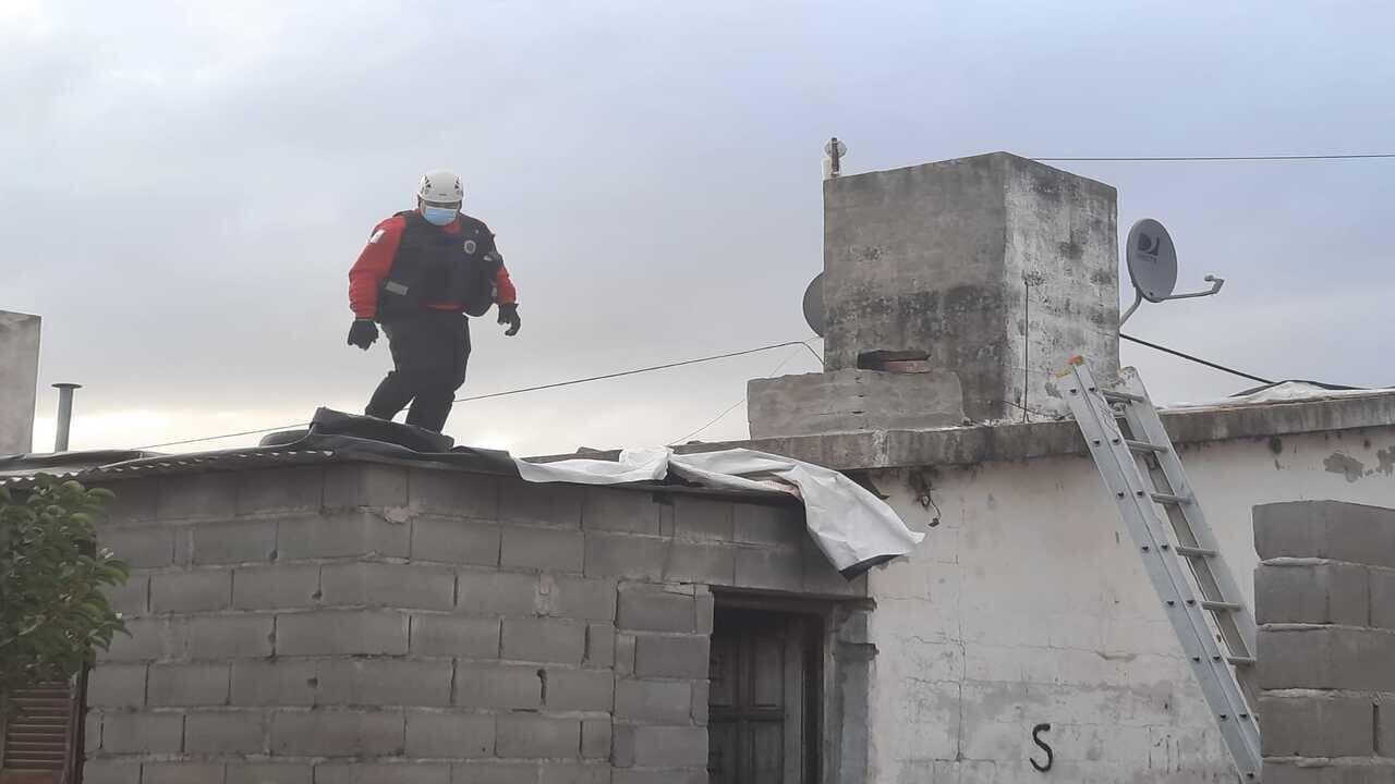 Allanamientos en domicilios de Balnearia.