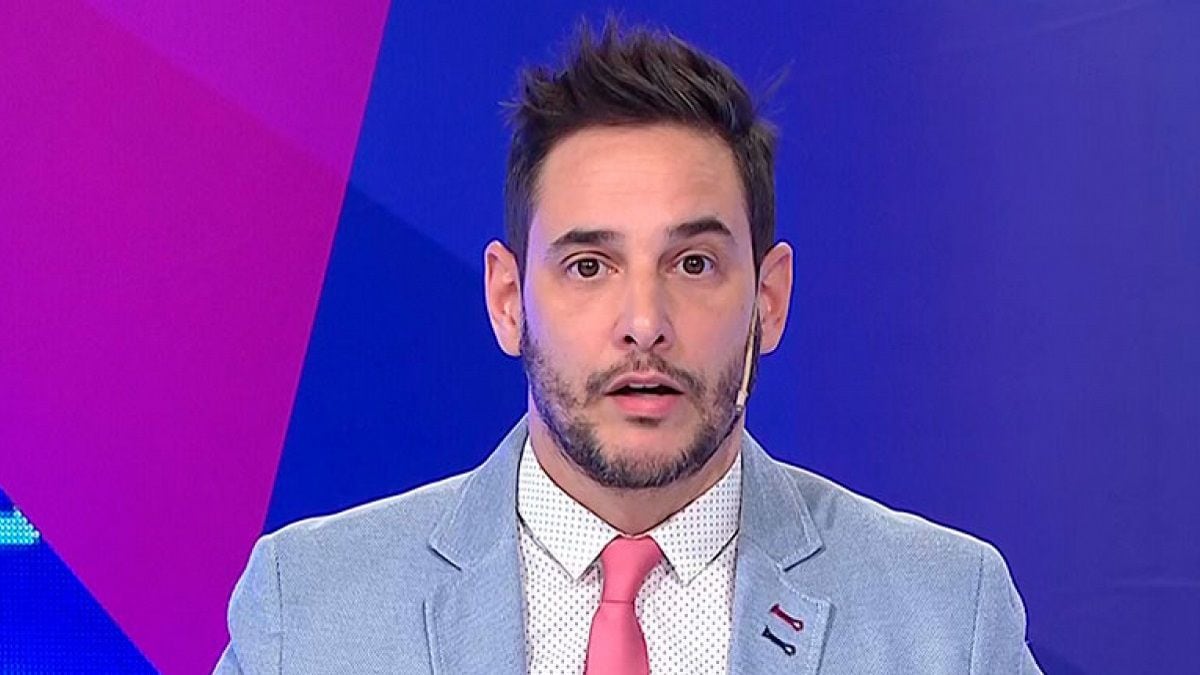 Rodrigo Lussich. El periodista en su programa de TV