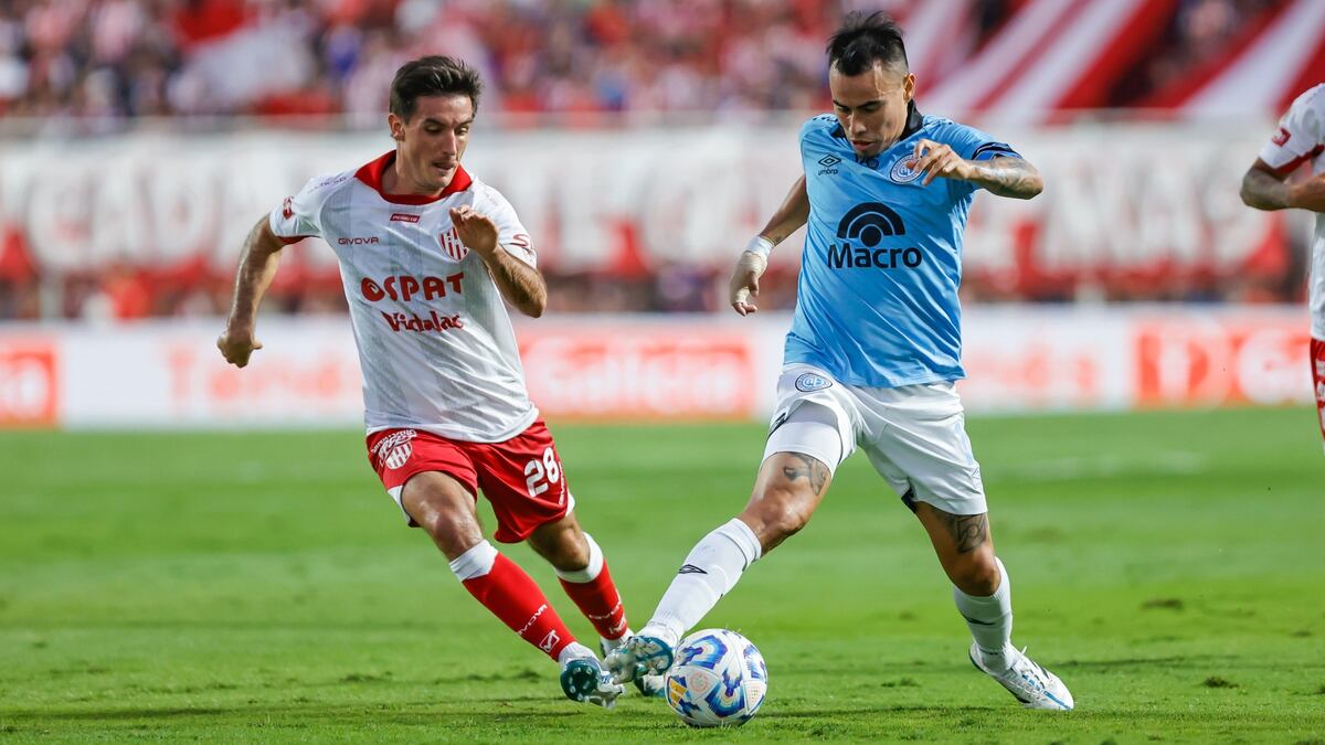 En juego: Belgrano madrugó a Unión por “Uvita” Fernández pero se lo empataron