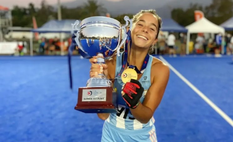 Delfina Thomé integrará el plantel nacional de las Leonas para el Mundial de hockey sobre césped.