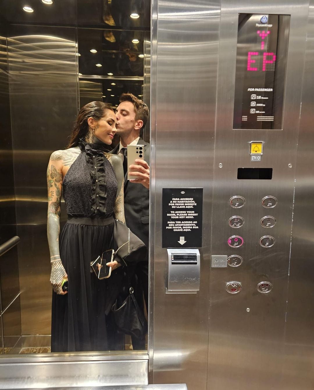 Cande Tinelli con su nuevo novio