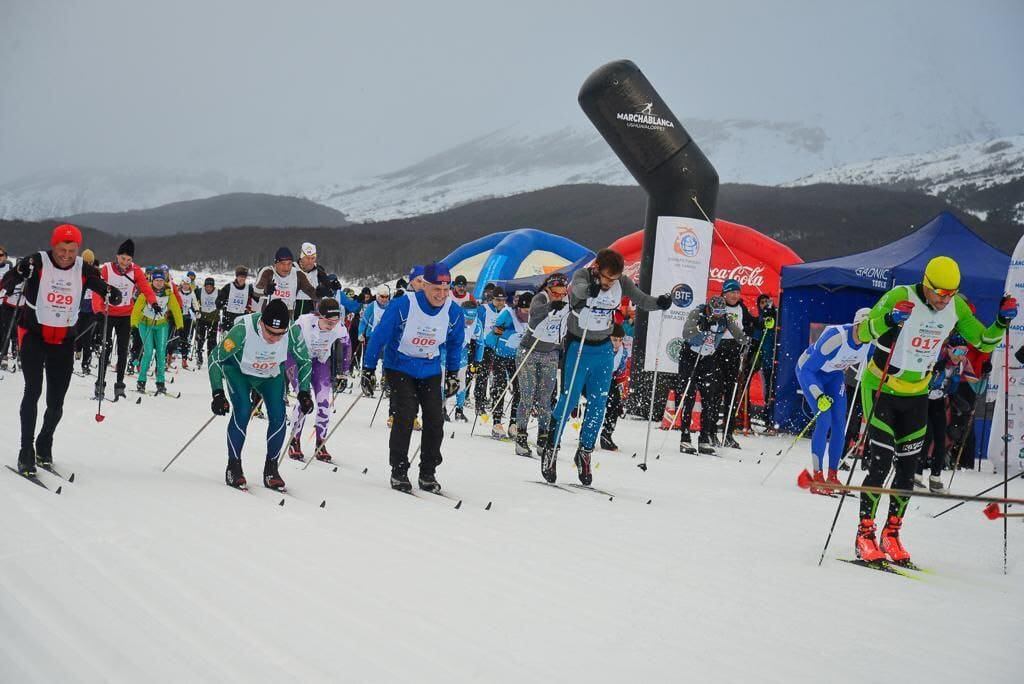 La Municipalidad acompañó la 35° edición de la Marcha Blanca Ushuaia Loppet