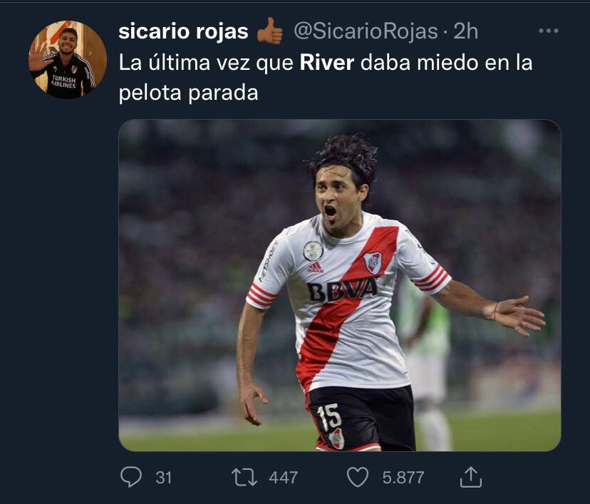 El usuario @SicarioRojas recordó a Leonardo Pisculichi.