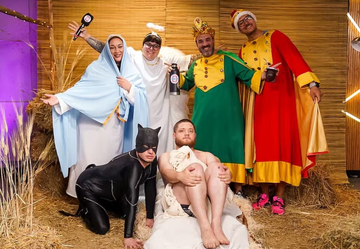 Toto Kirzner protagonizó otra polémica en Olga: el sketch del pesebre viviente que generó un fuerte repudio en redes