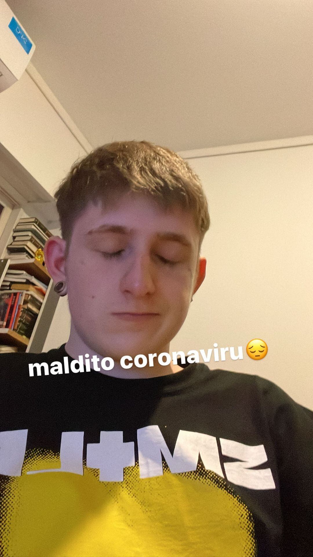 Dillom vía historias de Instagram