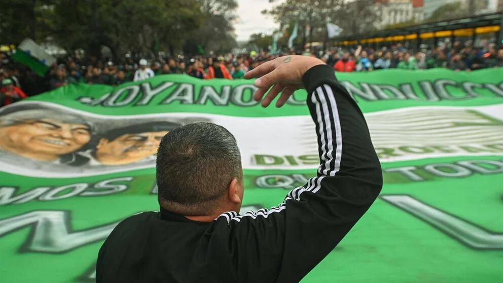 Pablo Moyano, dirigente de Camioneros. Foto: Gentileza.