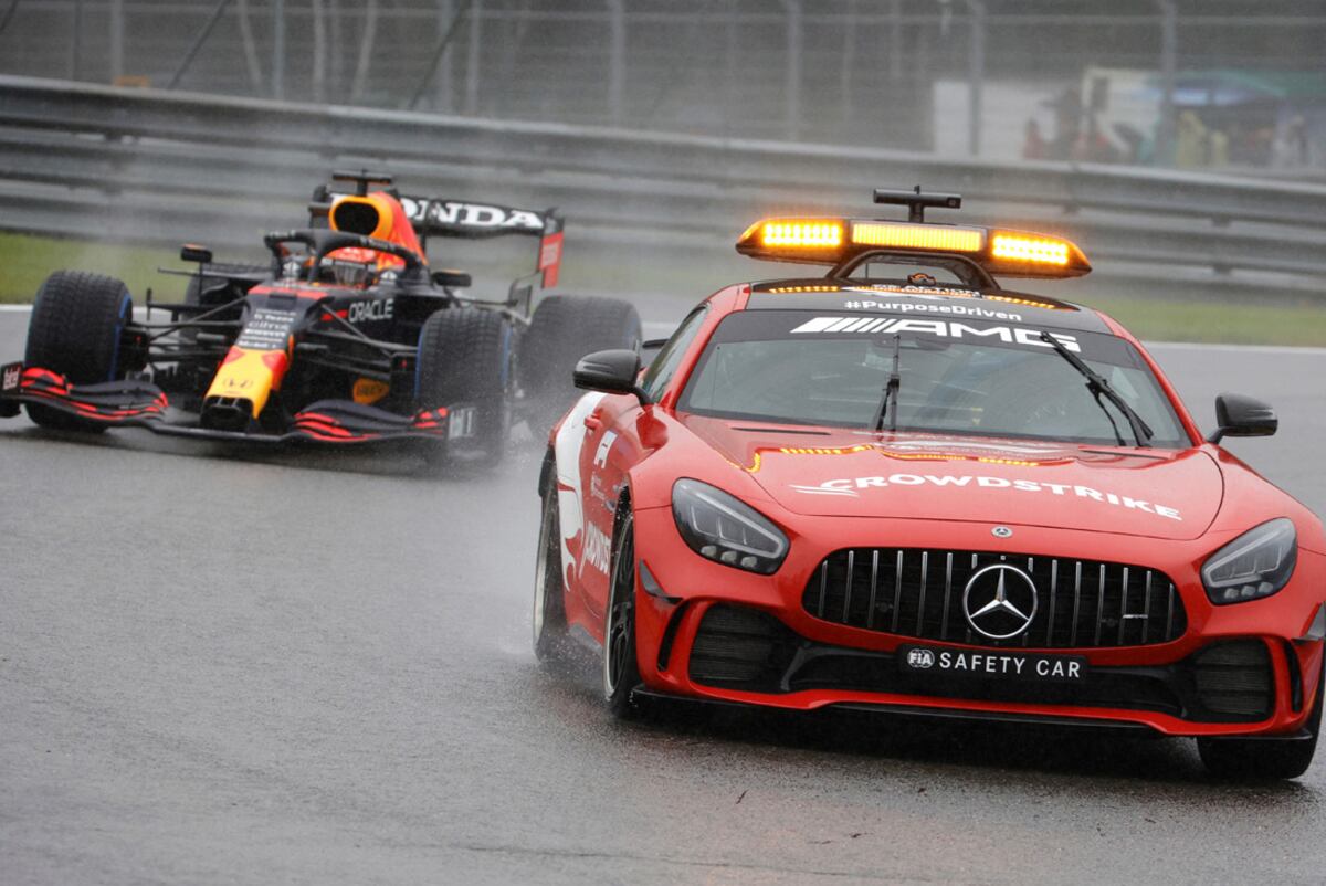 F1 bochornosa: Verstappen ganó una carrera inexistente