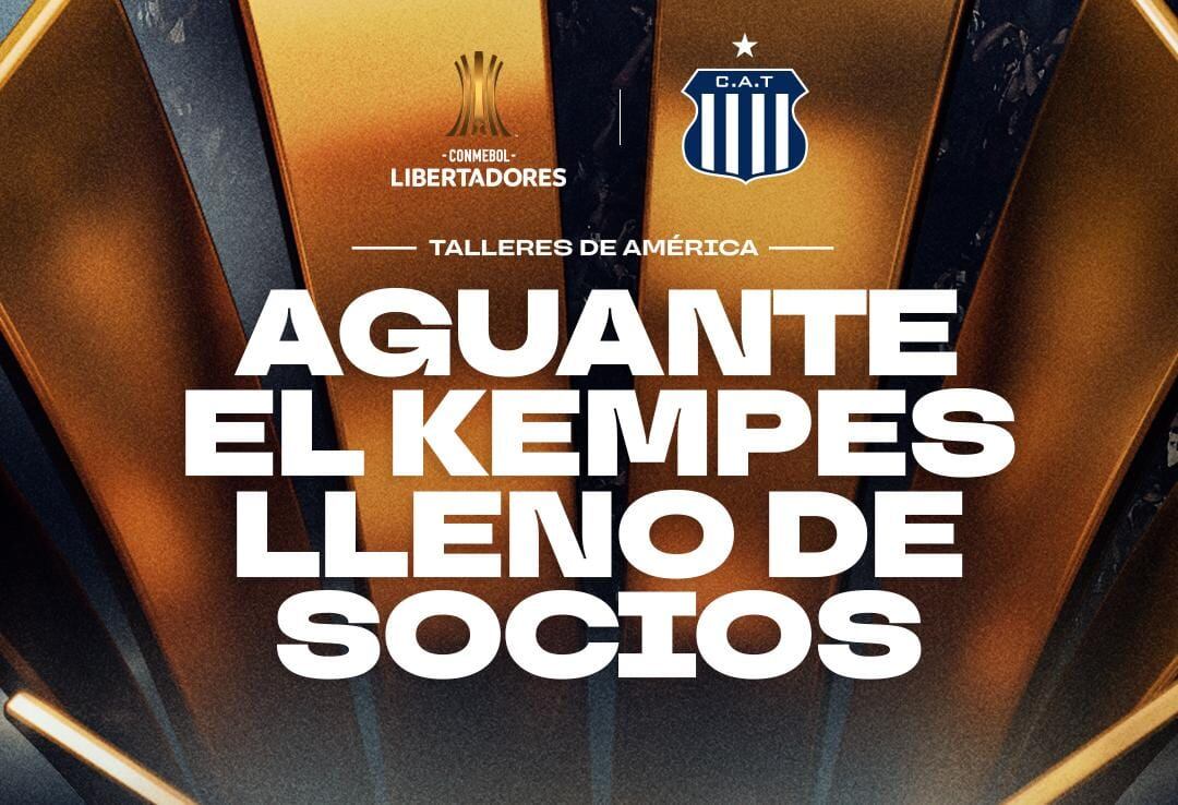 Continúa a buen ritmo la venta de packs para la masa societaria que tiene prioridad para ver a Talleres en la Copa Libertadores.