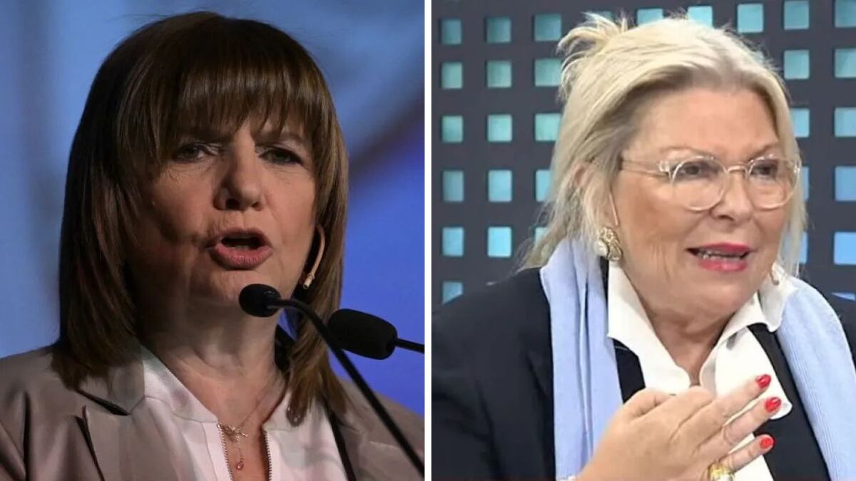 Patricia Bullrich le respondió a Elisa Carrió y la trató de “corrupta”