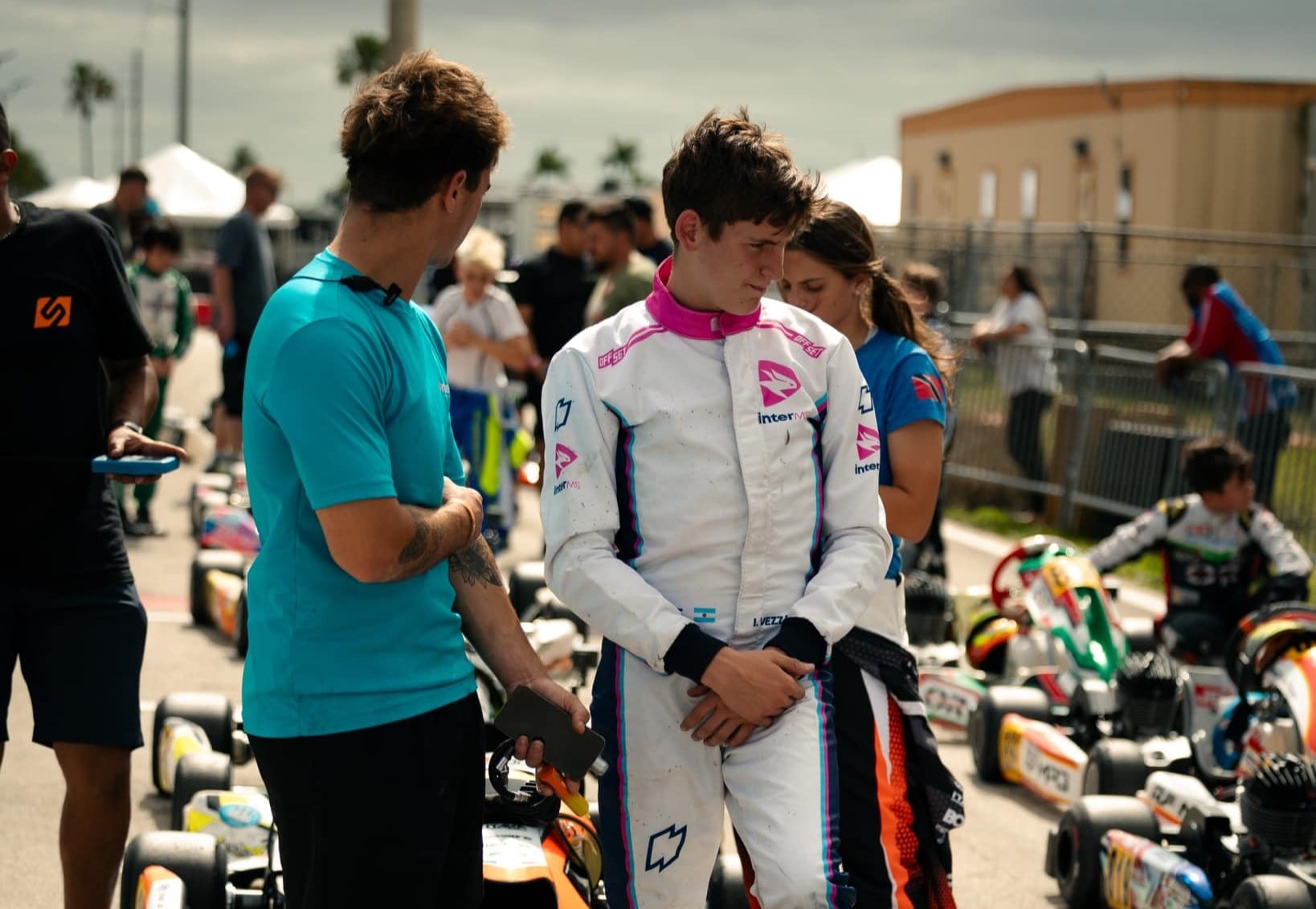 Fausto Arnaudo piloto karting Arroyito