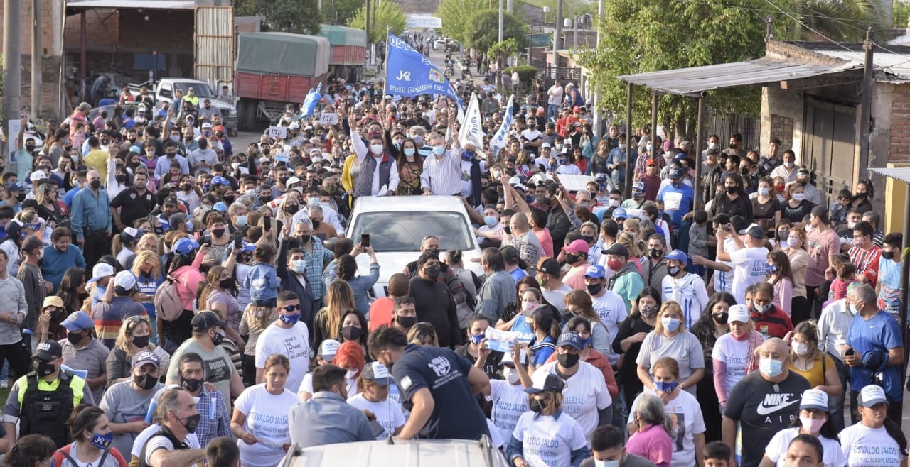 Jaldo participó en un acto en Banda del Río Salí.