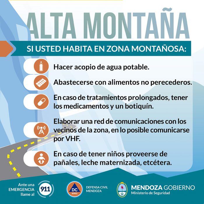 Recomendaciones Alta Montaña