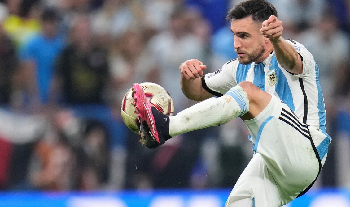 Tagliafico, pieza clave en la Argentina campeón del mundo (Foto: AP).