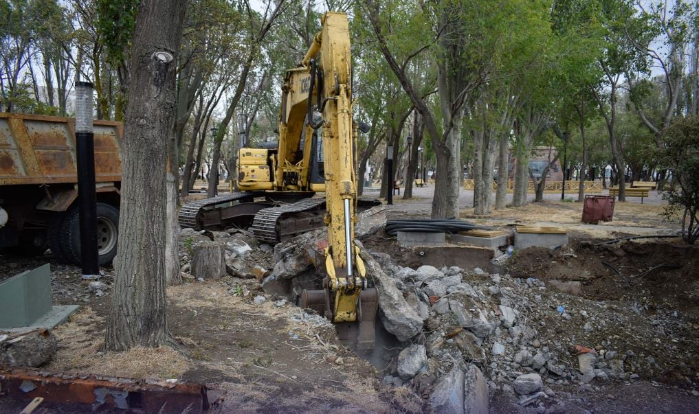 La plaza central de Rio Gallegos será renovada totalmente