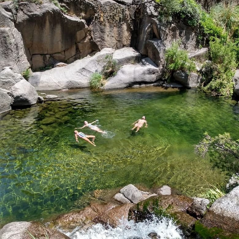 Laguna de las Uvas, Potrero de los Funes