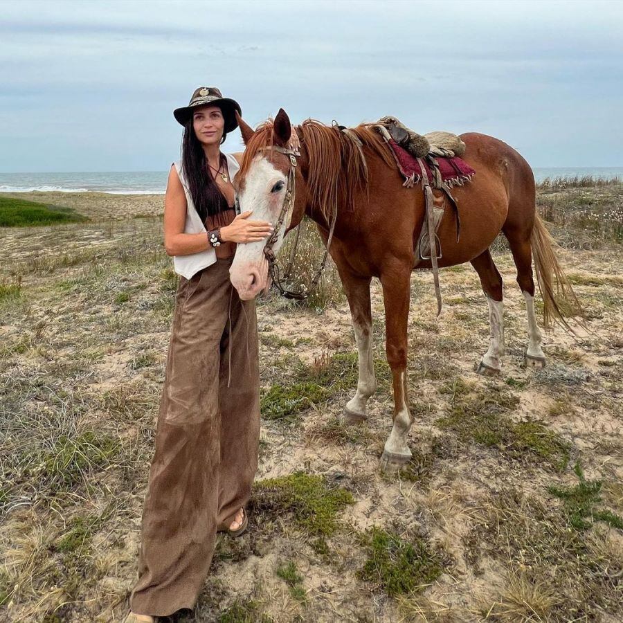 Zaira Nara paralizó a sus fans con un look vaquero