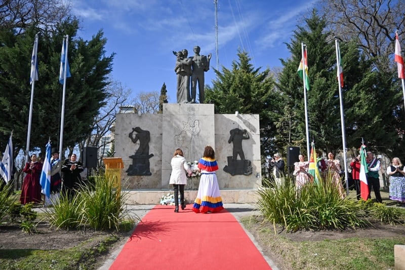 Acto Oficial por el Día del Inmigrante en Tres Arroyos