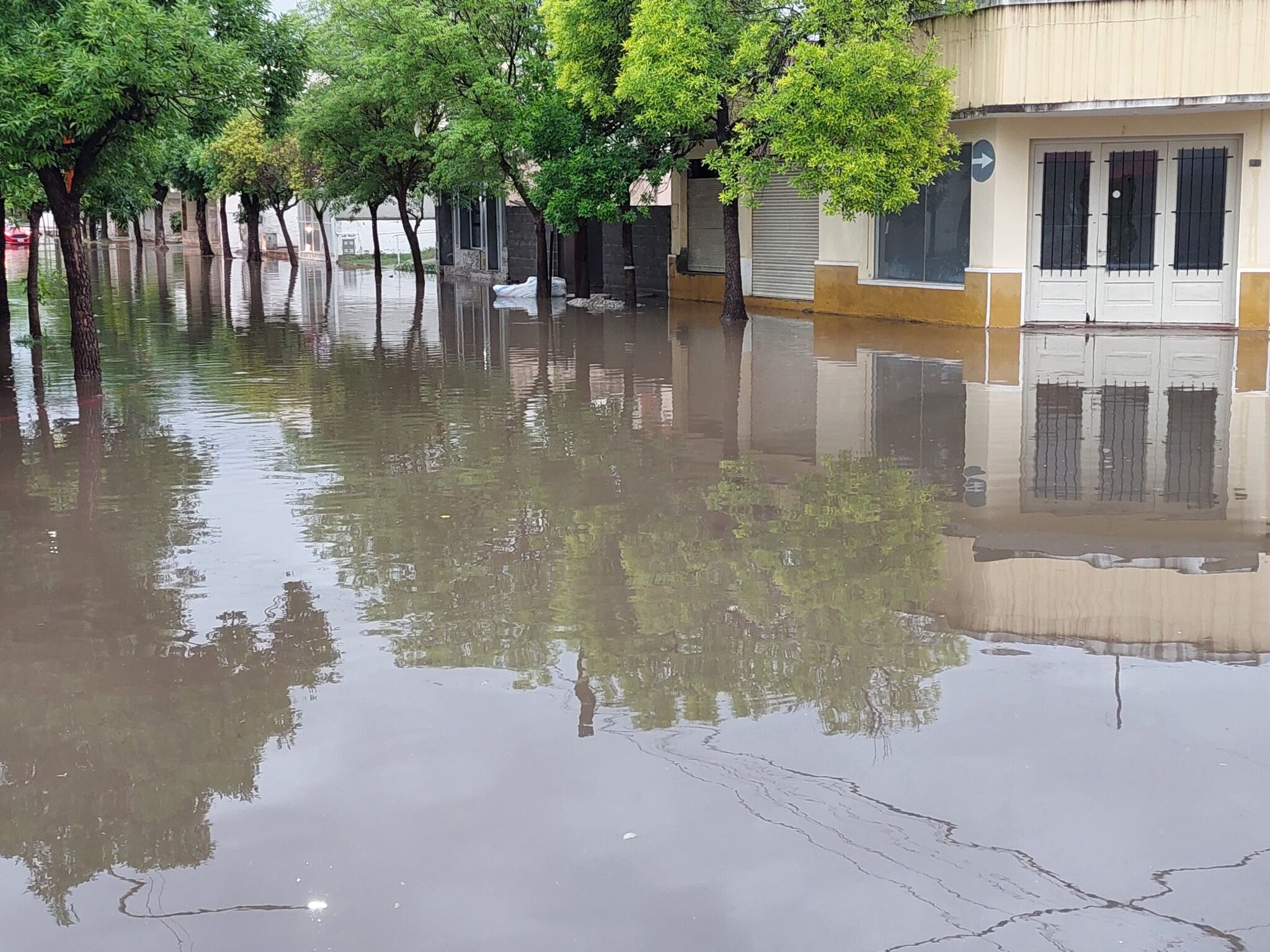 Lluvias en Arroyito octubre 2024