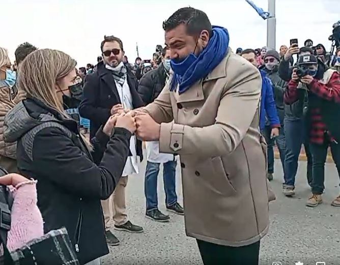 Imágenes del desfile del Aniversario Nº137 de la ciudad de Ushuaia.