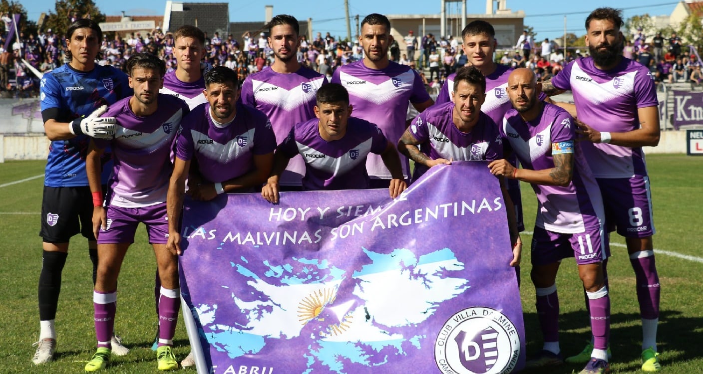 Homenaje de Villa Dálmine a los caídos y veteranos de la Guerra de Malvinas.