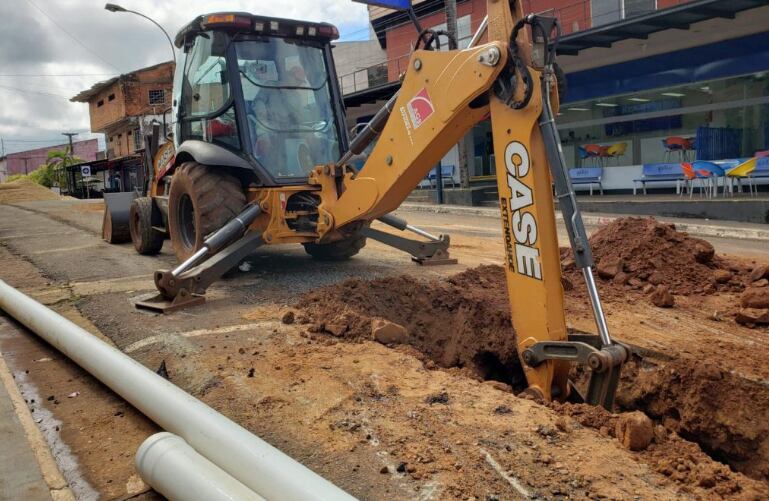 Iniciaron las obras para la conversión de la avenida Brasil en calle paseo.