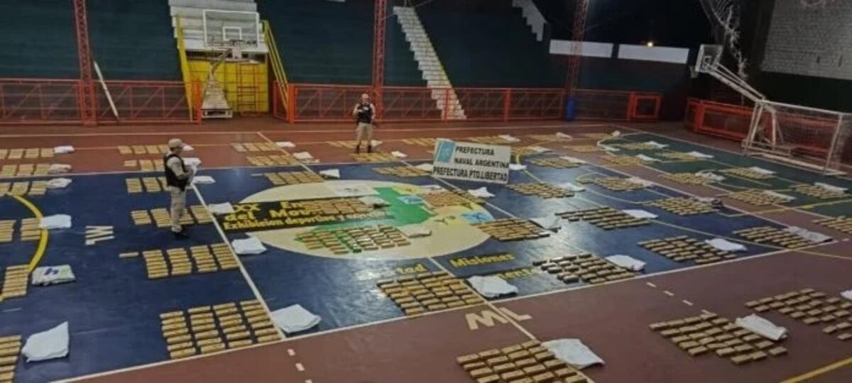 Puerto Libertad: secuestran más de una tonelada de marihuana escondida entre la vegetación