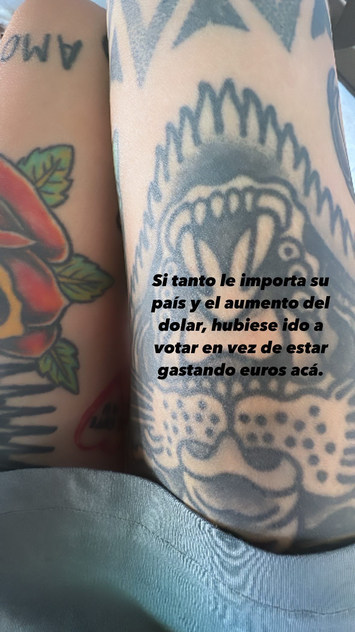 Cande Tinelli, sin pelos en la lengua.