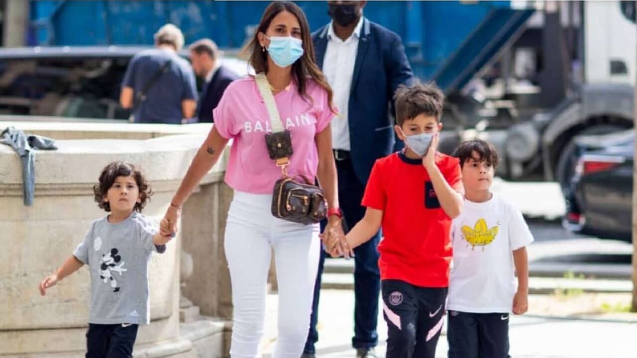 La familia empezó a conocer la nueva ciudad donde vivirán después de años en Barcelona.