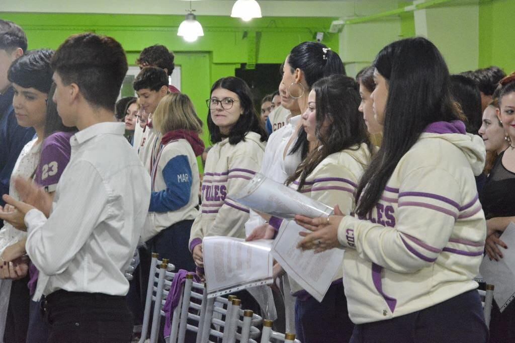 Estudiantes del colegio Don Bosco prometieron lealtad a la Constitución Fueguina