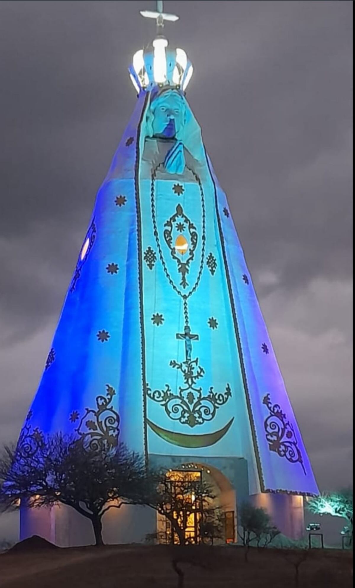La Virgen mas grande del mundo está en El Rodeo