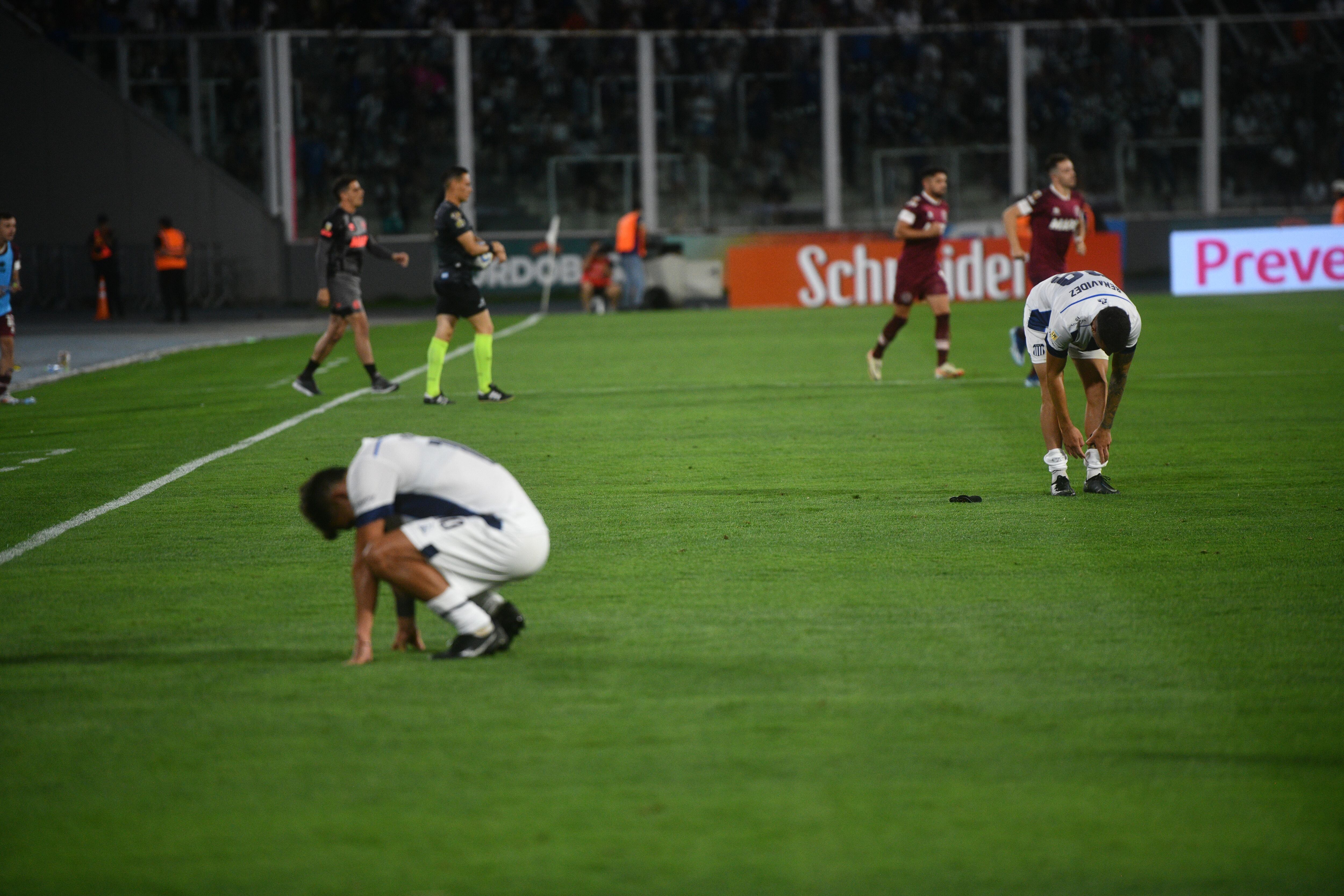 Talleres cayó 1-2 ante Lanús por la Liga Profesional. (Pedro Castillo / La Voz)