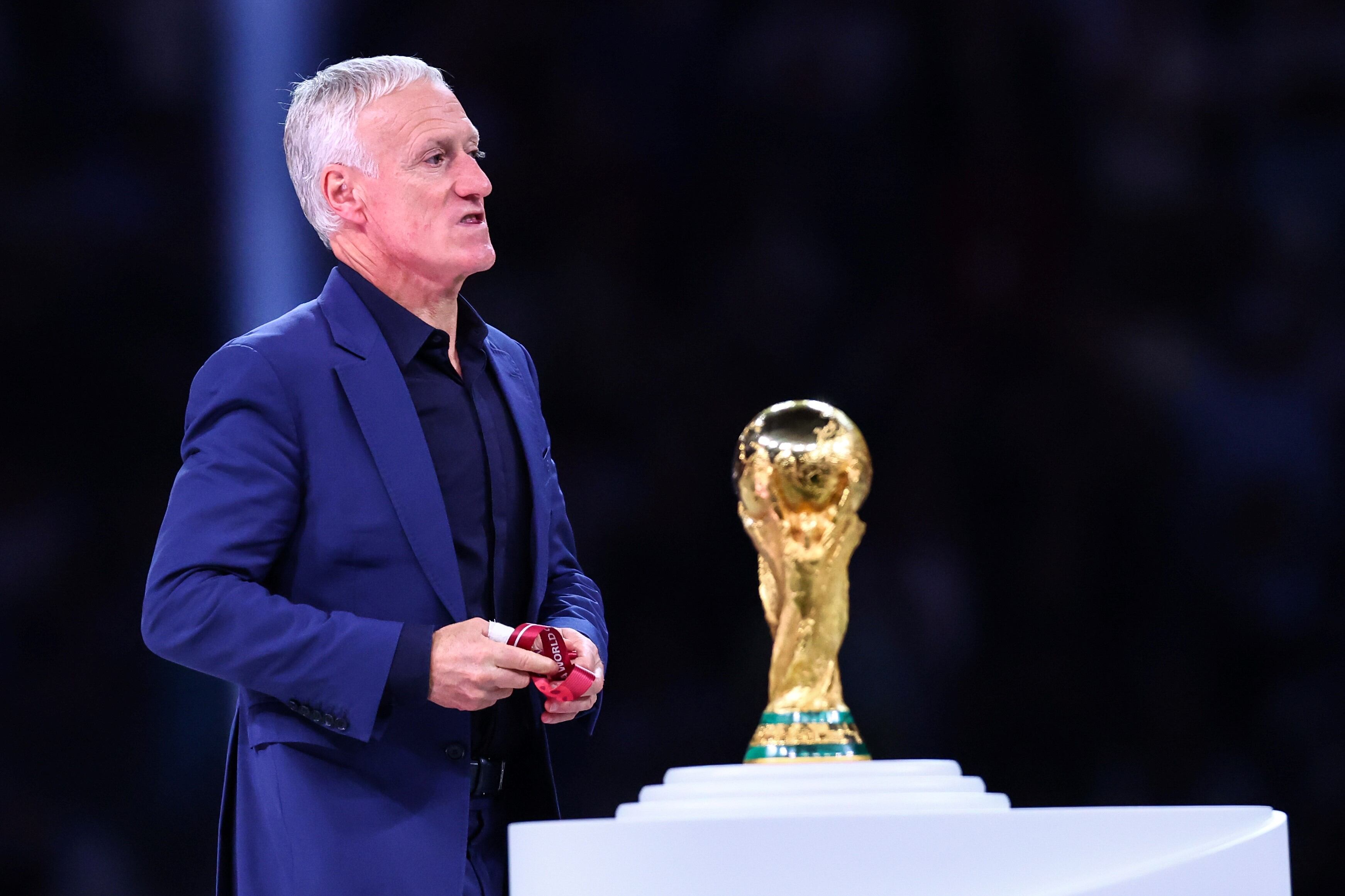 Deschamps reconoció que en los "primeros 60 minutos" no hubo partido ante Argentina. (Photo: Tom Weller/dpa)