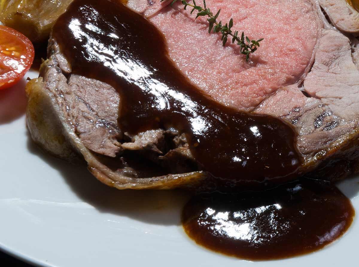 Salsa reducción de vino tinto, ideal para acompañar distintas carnes