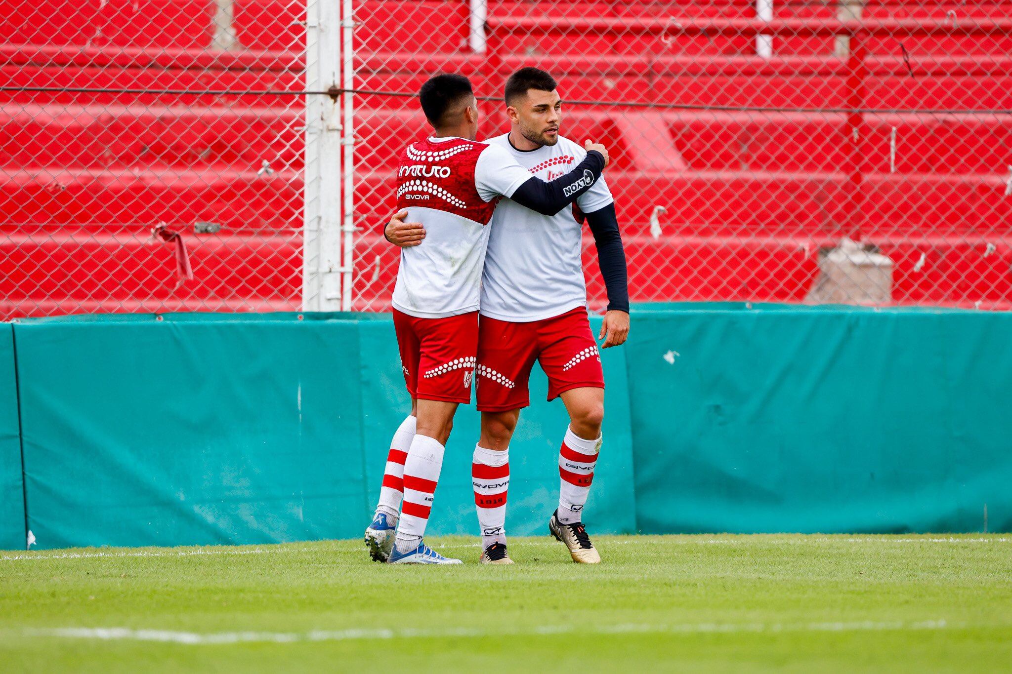 Ignacio Russo marcó el gol de Instituto ante Independiente Rivadavia (Prensa IACC)