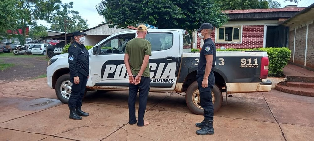 Violencia de género en Oberá: un individuo detenido.