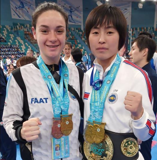 Josefina Mesa, la tunuyanina campeona mundial de taekwondo