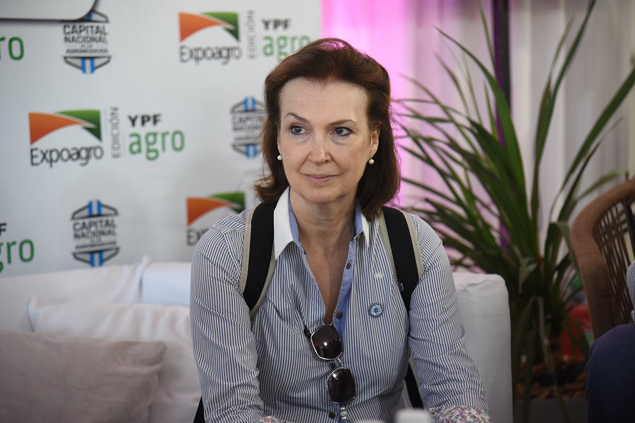 Diana Mondino habló tras su entrevista donde arrojó: "Son chinos, son todos iguales".(Gentileza Expoagro)