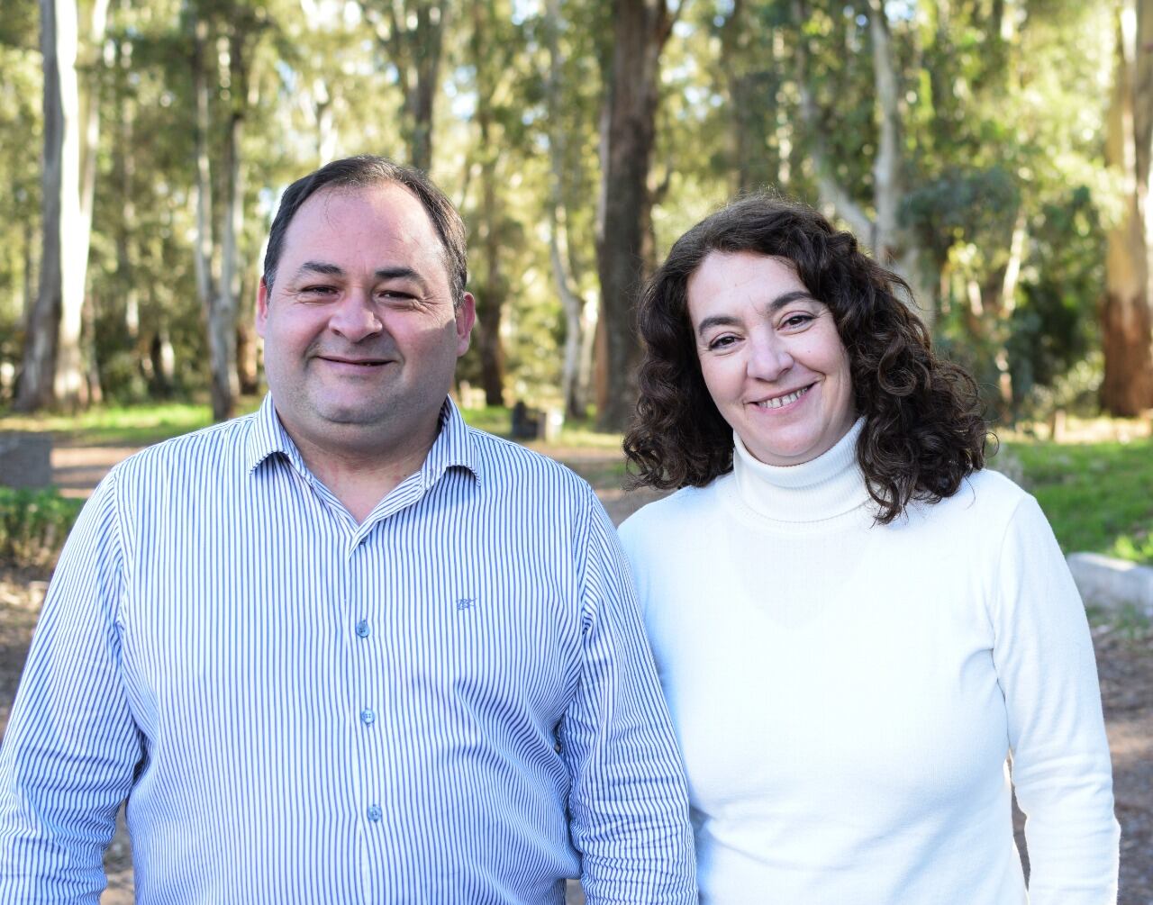 Julio "Pity" Federico y Paola Salerno, precandidatos a Concejales por el Frente de Todos