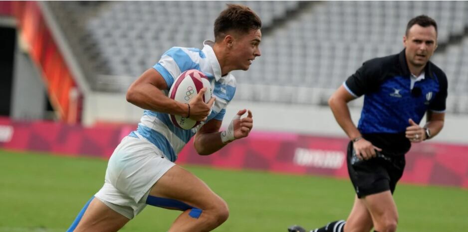 Marcos Moneta, figura de la Argentina, tuvo pocos minutos ante Inglaterra.