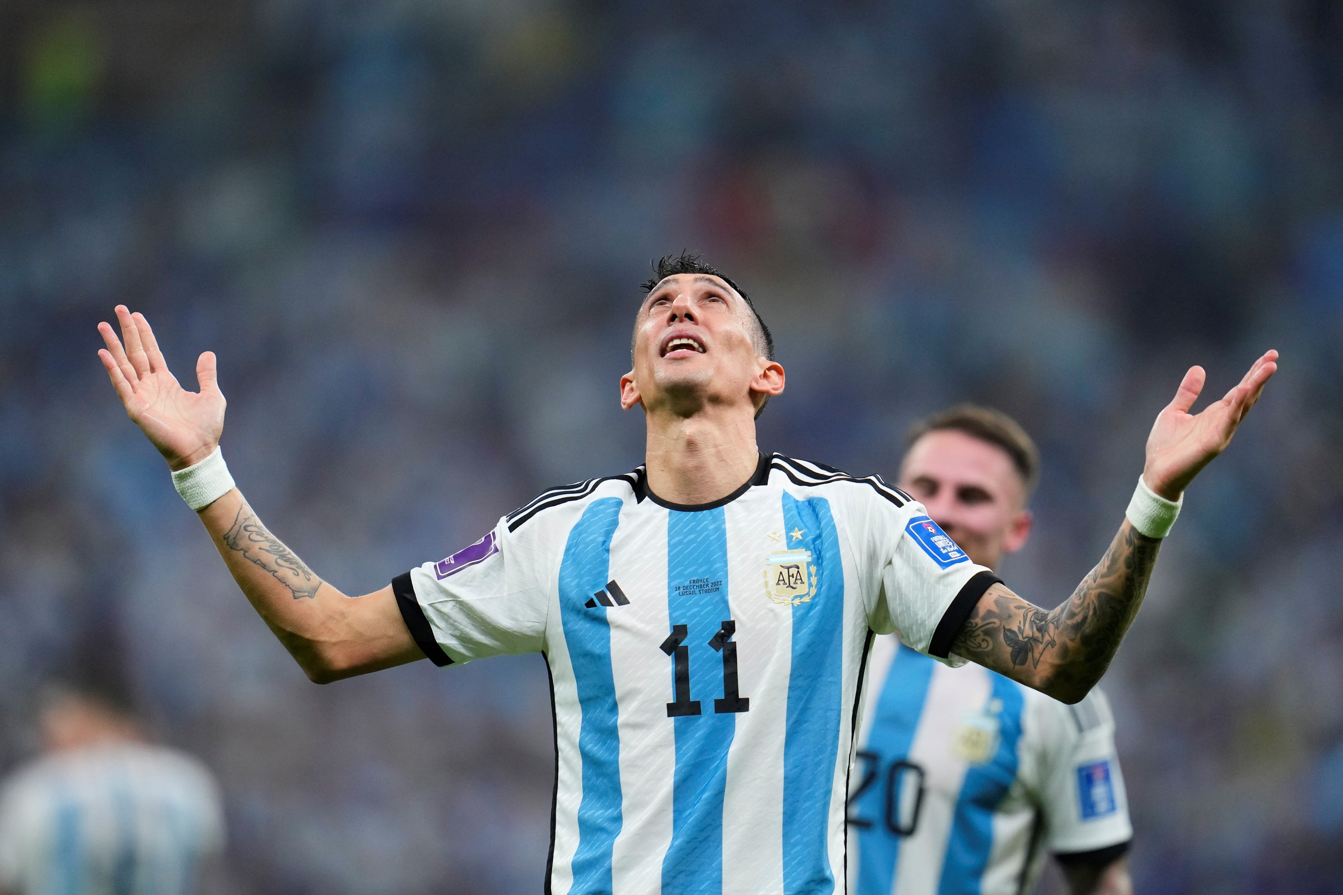 Di María surgió de las inferiores de Central y se consagró campeón del mundo en 2022