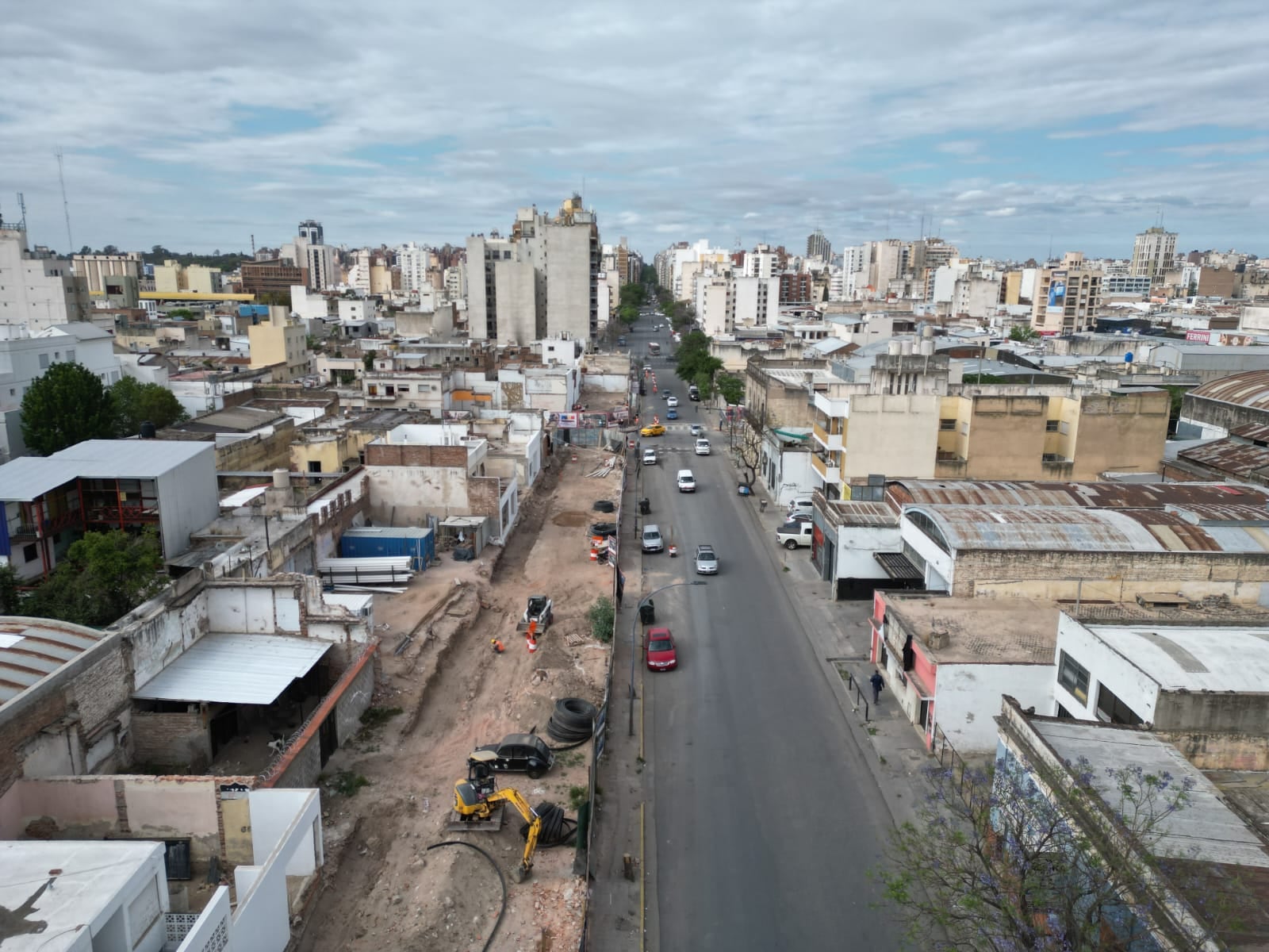 El hecho ocurrió en avenida Maipú al 370. (Municipalidad de Córdoba).