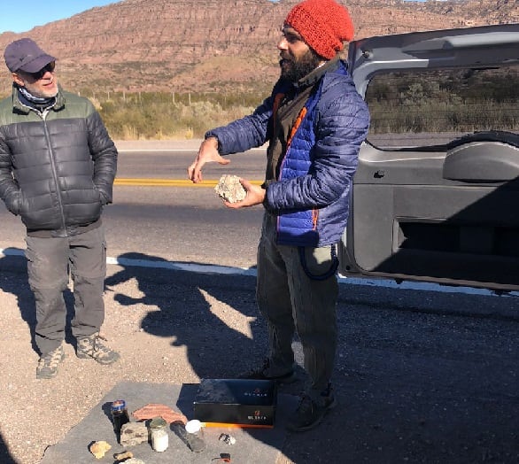 Matías Barrionuevo, geólogos que estará a cargo de la charla sobre la Cordillera de los Andes.